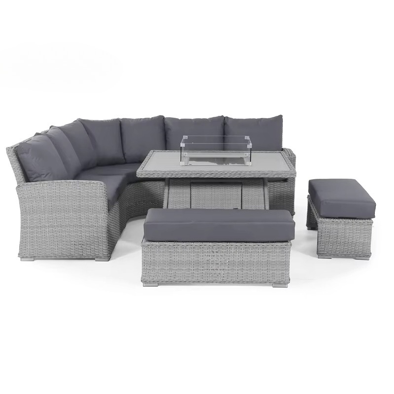 Outdoor Furniture Set With Fire Pit - Водонепроницаемый комплект садовой мебели из 4
