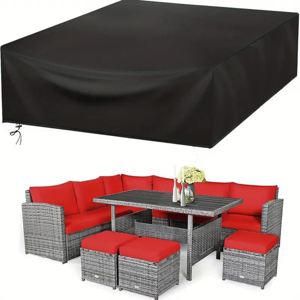 Outdoor Furniture Cover Waterproof - Размер (102-137 дюймов) Открытый патио, садовый