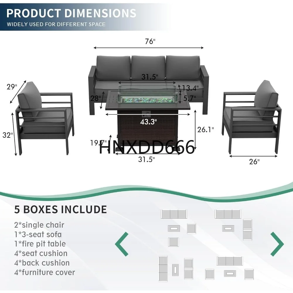 Комплект садовой мебели с кост – обзор и цена Outdoor Furniture Set With Fire Pit