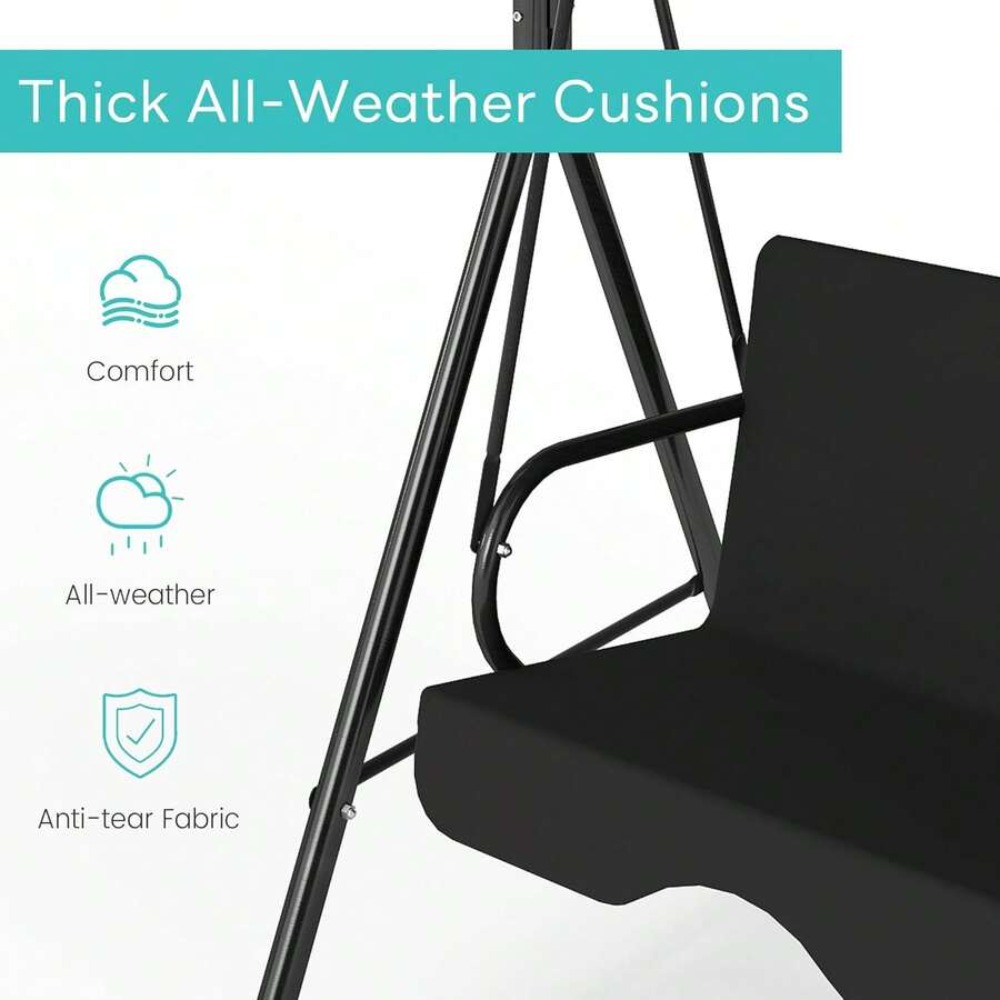 Уличные качели-кресло с регули – обзор и цена Garden Swing Chair