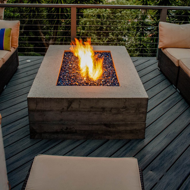 Современный комплект уличной м – обзор и цена Outdoor Furniture Set With Fire Pit