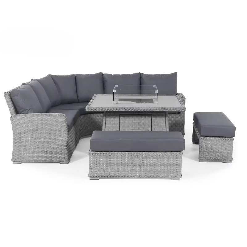 Современный садовый мебельный  – обзор и цена Outdoor Furniture Set With Fire Pit