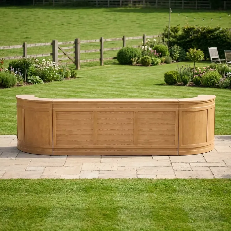 Барный стол из массива дерева  – обзор и цена Outdoor Furniture Easy To Clean