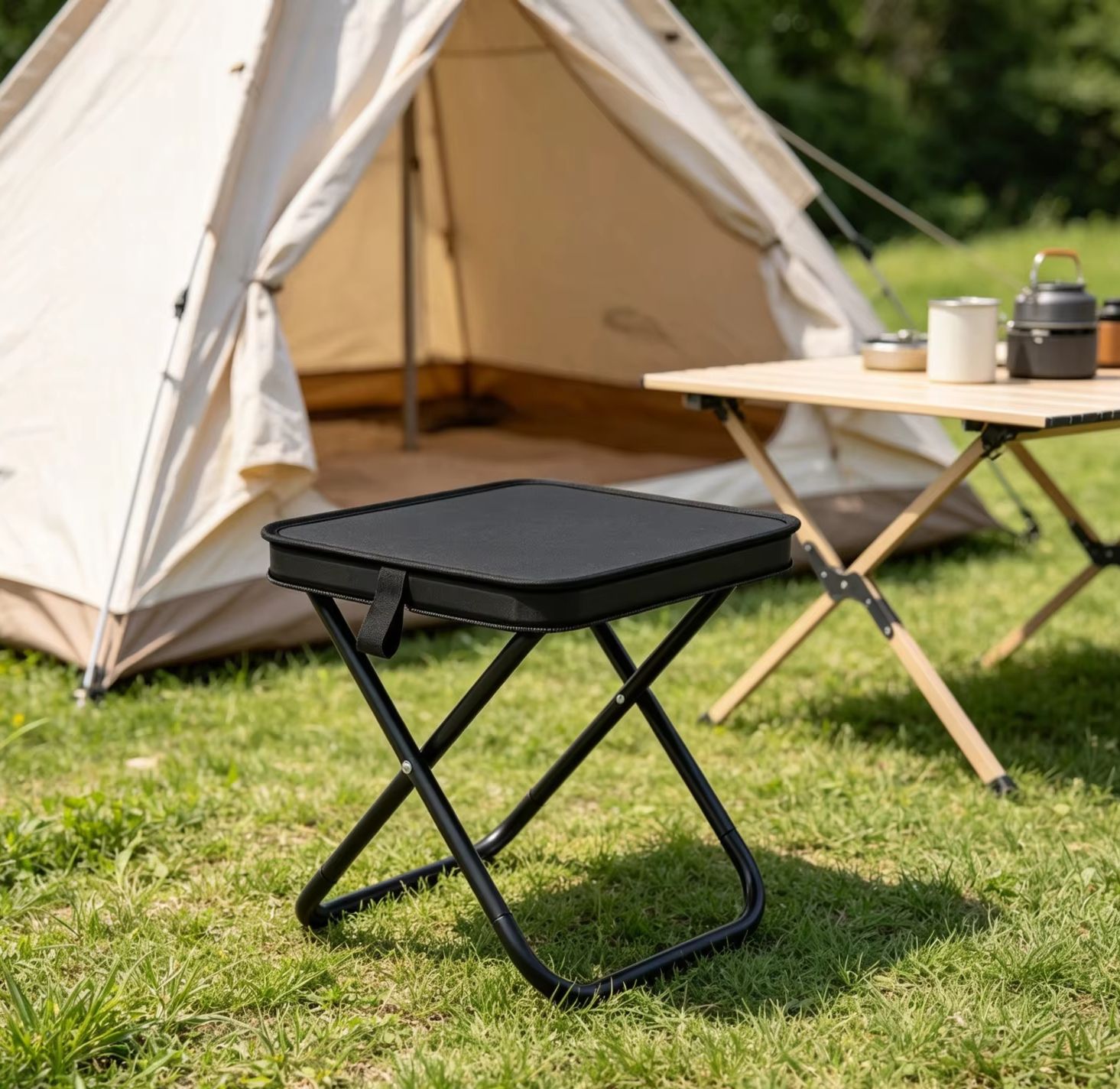 Портативный складной табурет,  – обзор и цена Outdoor Furniture Polywood