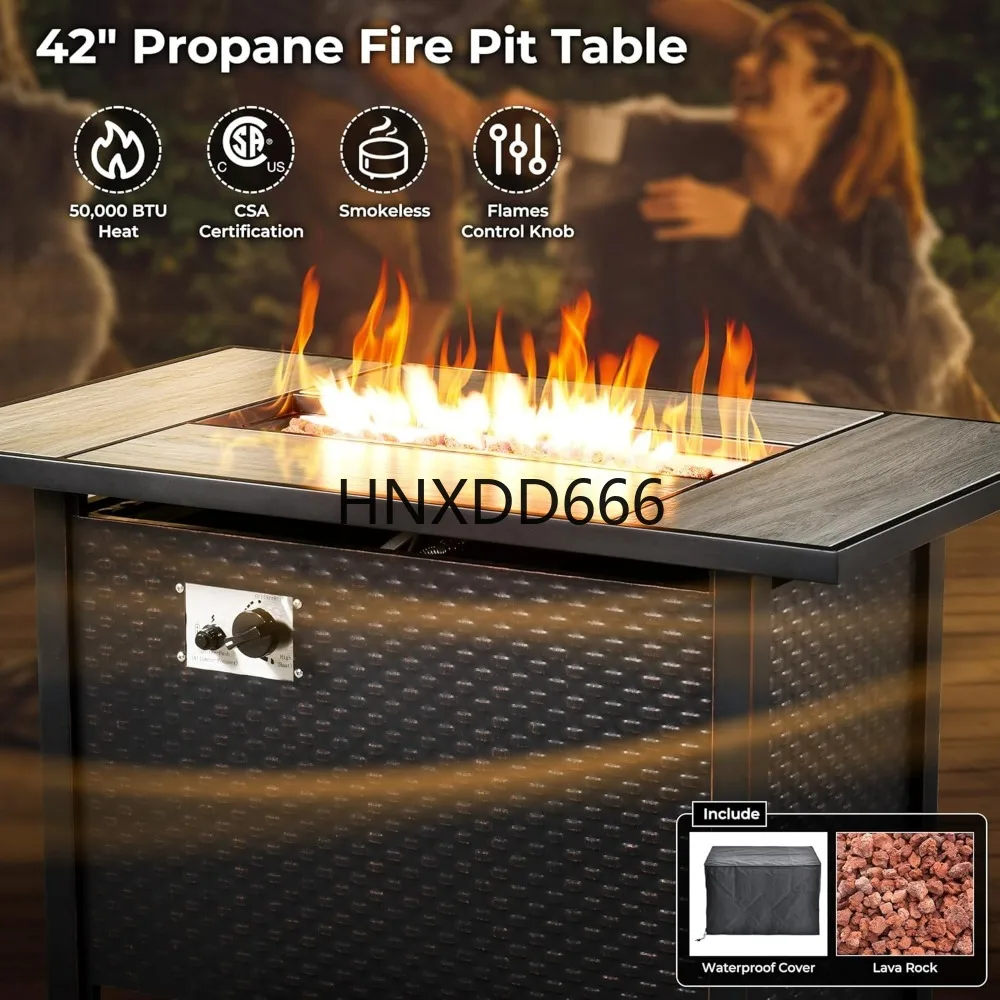 Уличный комплект мебели для па – обзор и цена Outdoor Furniture Set With Fire Pit